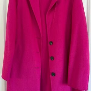 Women's Fuchsia Coat